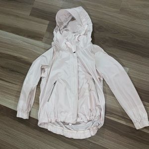 Like new Zara blush pink rain jacket